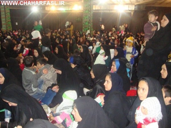 اجتماع بزرگ شیرخوارگان حسینی در مسجد سیدالشهدا یاسوج 