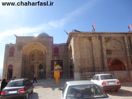  حرم حضرت امام زاده قاسم(ع) یاسوج و قبر مرحوم حضرت آیت الله ملک حسینی