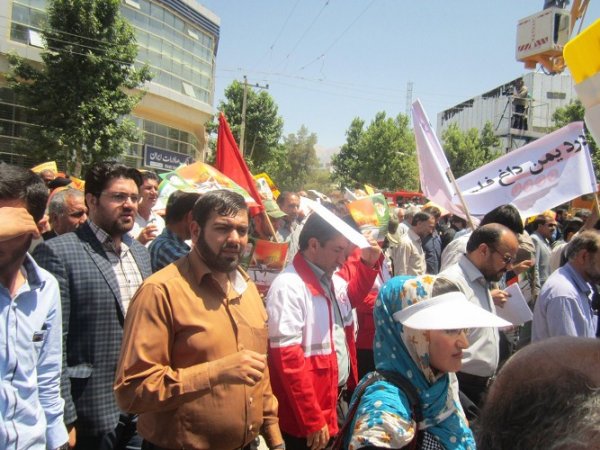 عشایر در راهپیمایی,chaharfasl.ir