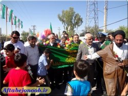 استقبال بی نظیر مردم گچساران از خدام رضوی
