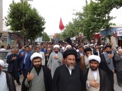 مراسم عزاداری شهادت امام موسی کاظم (ع) با حضور نماینده ولی فقیه در یاسوج+تصاویر