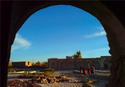 کاروانسرای هزار ساله؛ قلب تپنده بلادشاپور + تصاویر