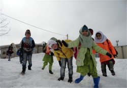 برف زمستانی در یاسوج +تصاویر