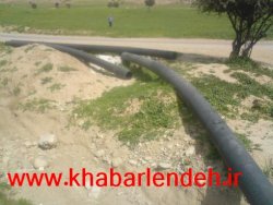 وضعیت نامعلوم آبرسانی به مزارع کشاورزی روستای مال شیخ  لنده+تصاویر