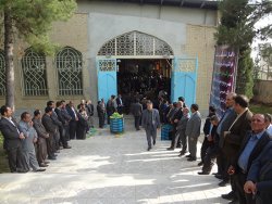 مراسم یاد بود همسر آیت‌الله سید کرامت‌الله ملک‌حسینی در یاسوج+تصاویر