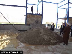 جنب و جوش استاندار در بازدید از پروژه مصلای باشت+تصاویر 