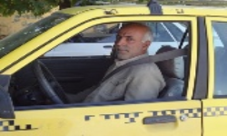 راننده تاکسی که 10 سال جریمه نشده است+تصویر